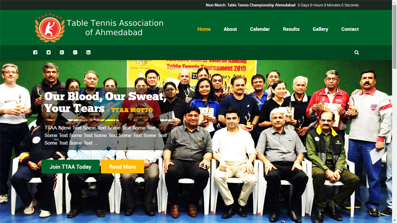 Table Tennis Association of Ahmedabad 
